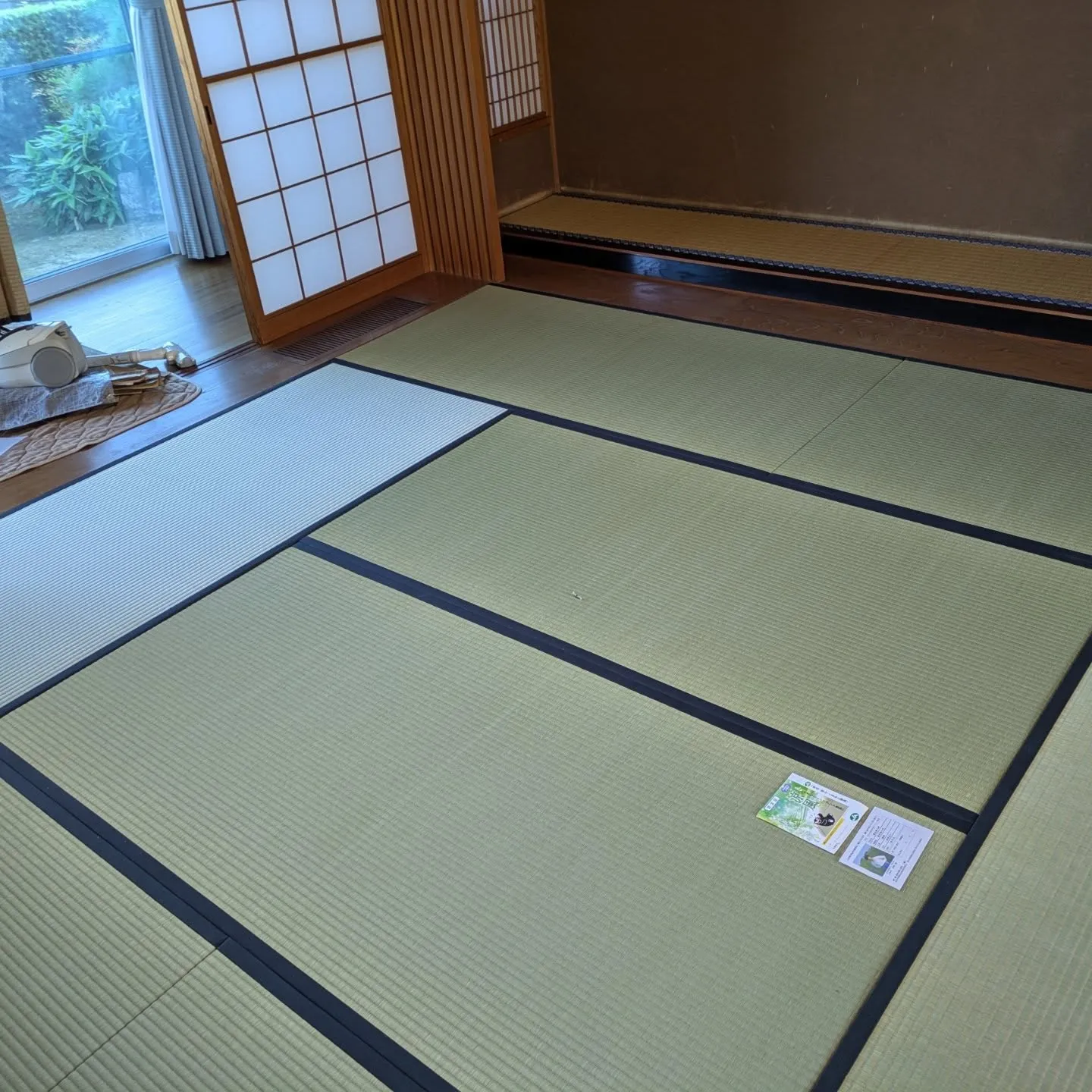 江南市新畳・障子工事