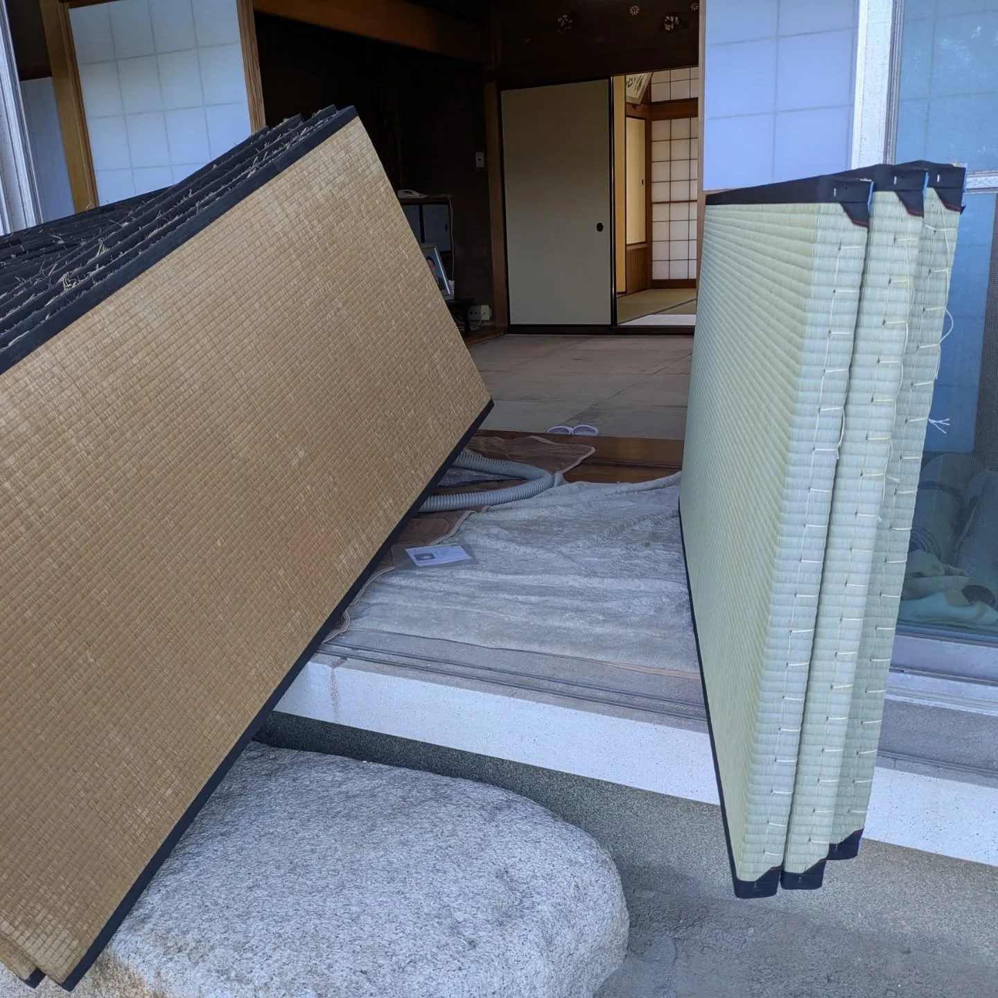 江南市新畳・障子工事